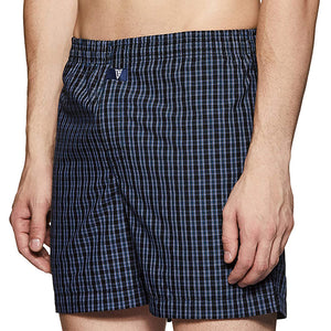 Van Heusen Checks Men Boxer Shorts (2Pcs Pack)- 10111